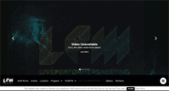 Desktop Screenshot of liveperformersmeeting.net
